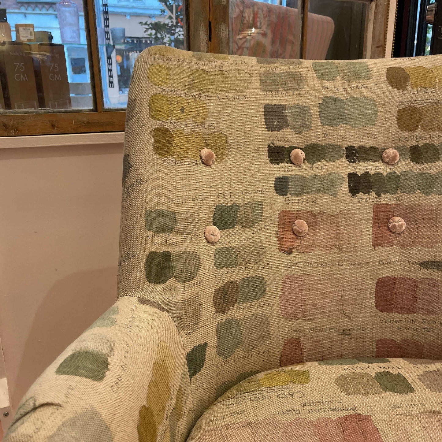 Designers Guild Cosmopolitan Lænestol Mixed Tones II