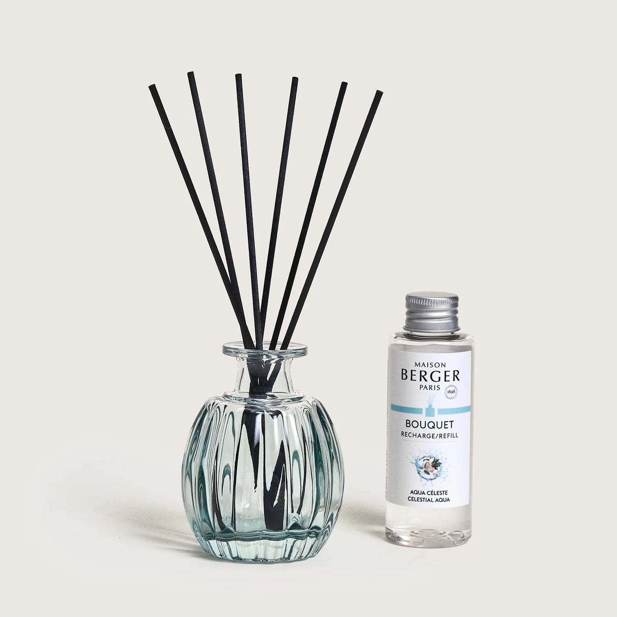 Maison Berger Paris Celestial Aqua Corali – Mini duftdiffuser med duftpinde