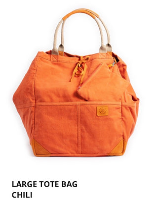 Franske Tote Bags - Chili