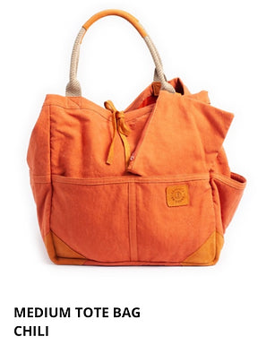 Franske Tote Bags - Chili