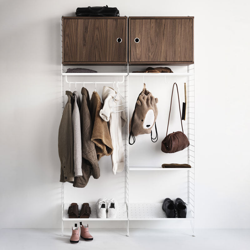 String Reol med skabe - 120x200x30 cm - Entre - Kombination T