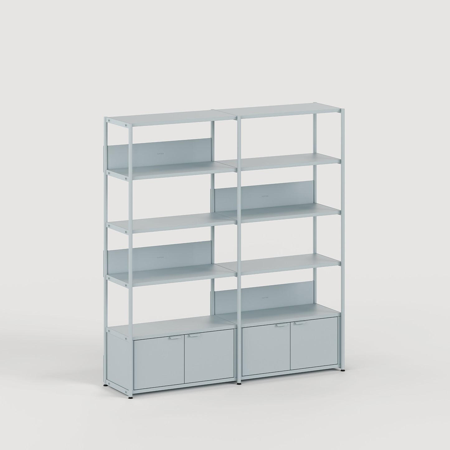 TipToe UNIT5 Metal Reol H180 x B164 cm