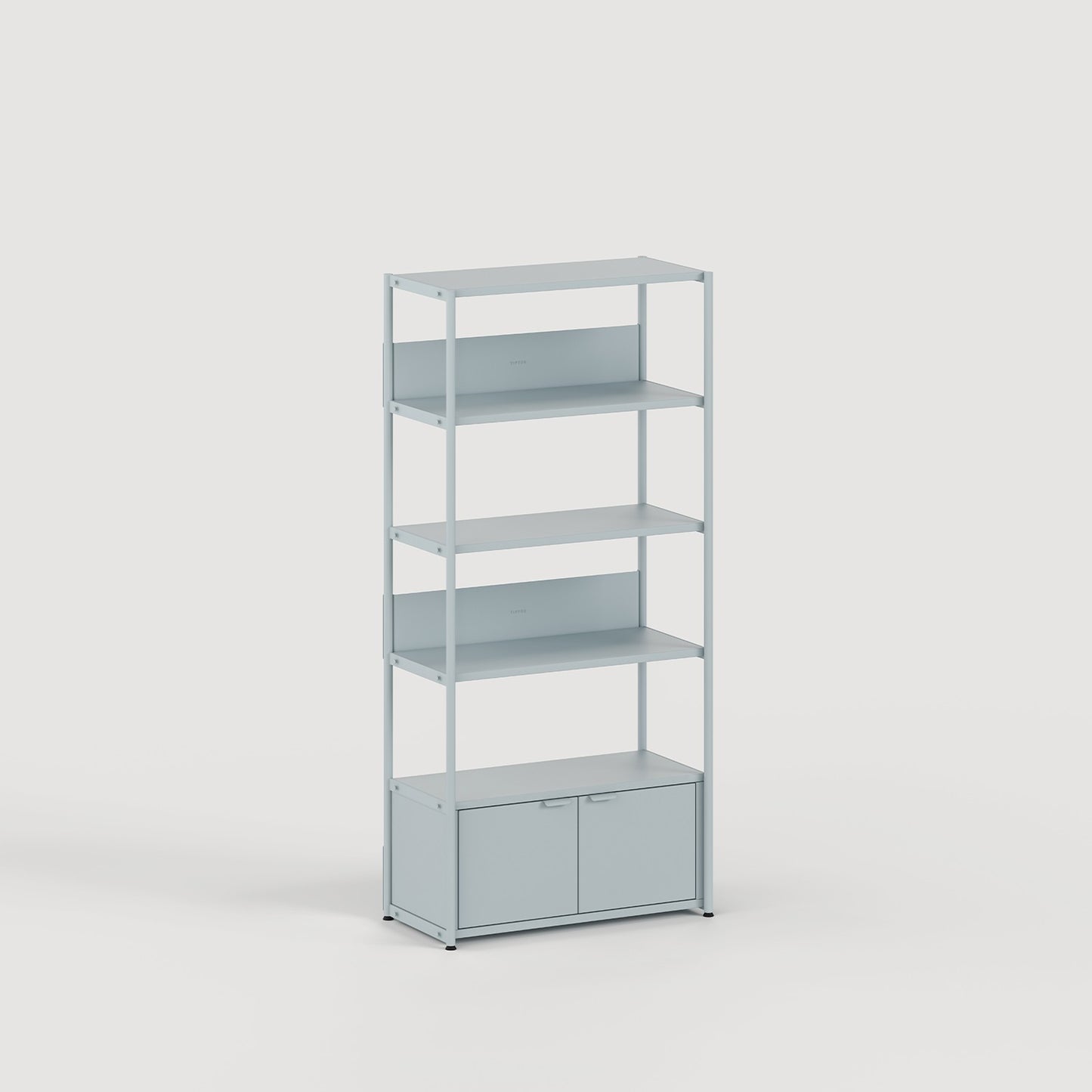 TipToe UNIT5 Metal Reol H180 x B84 cm