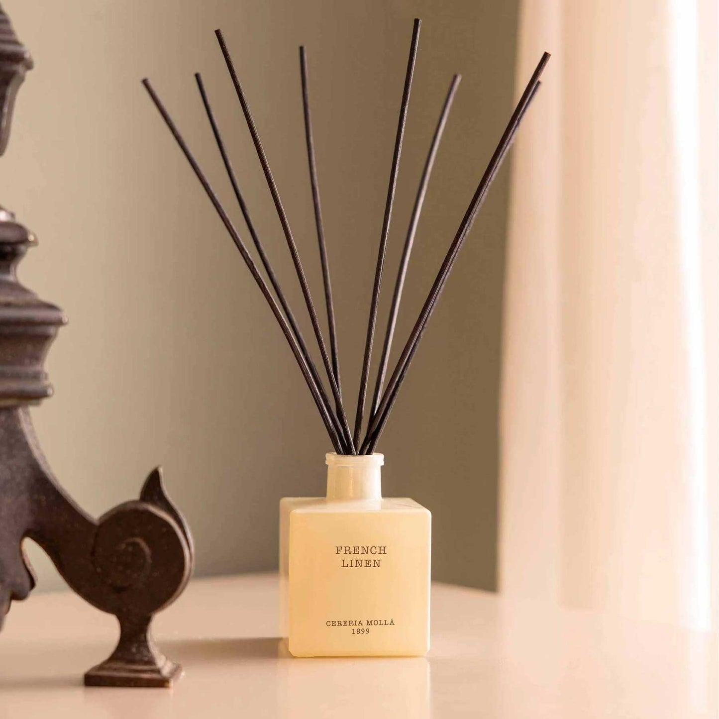 Cereria Mollá French Linen – Duftdiffuser med pinde