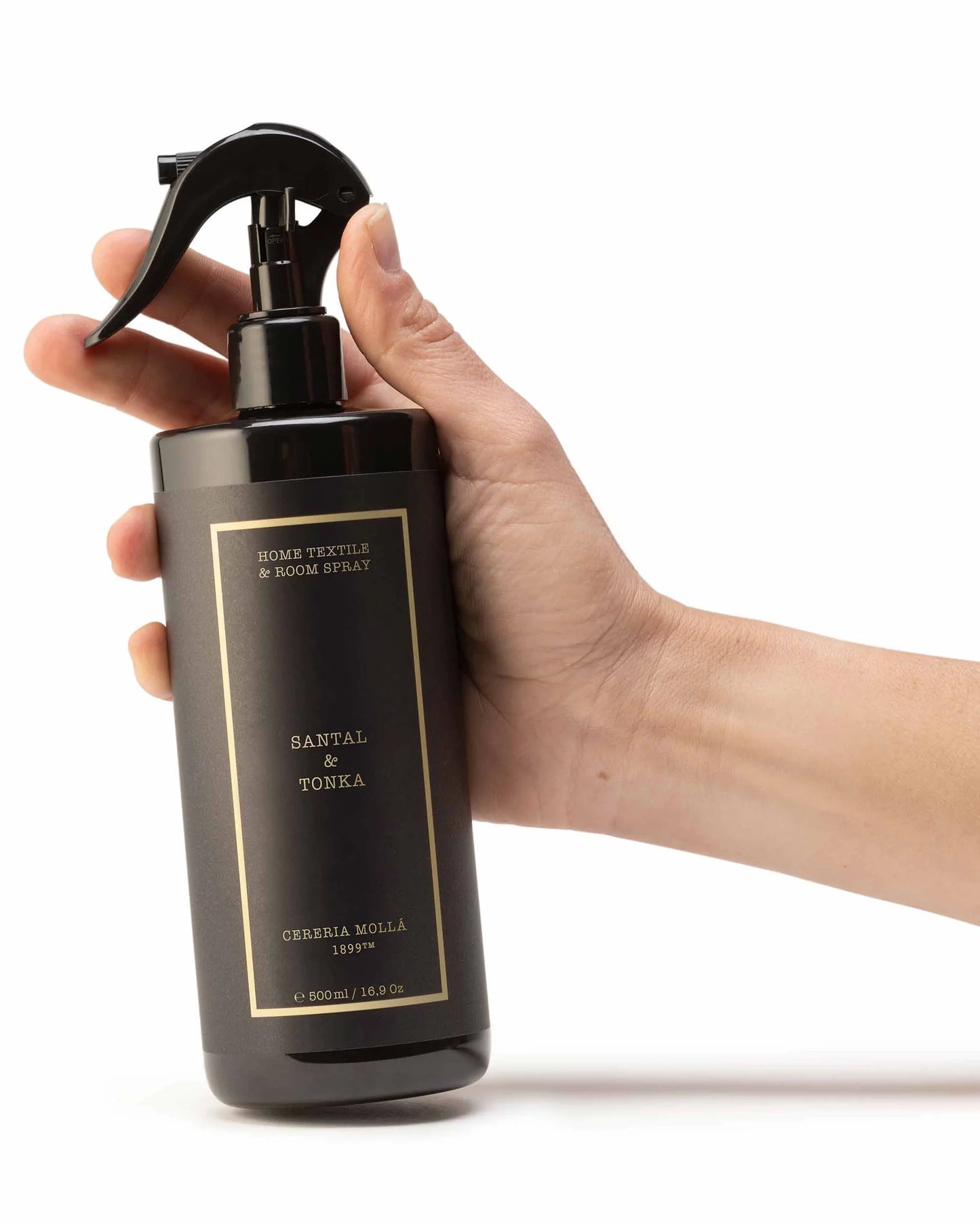 Cereria Mollá Santal & Tonka – tekstilspray 500 ml