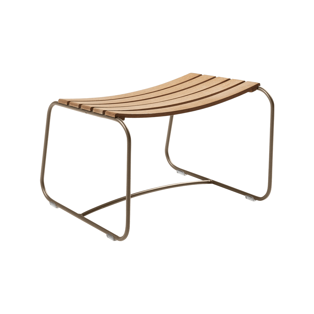 Fermob Surprising lav skammel teak