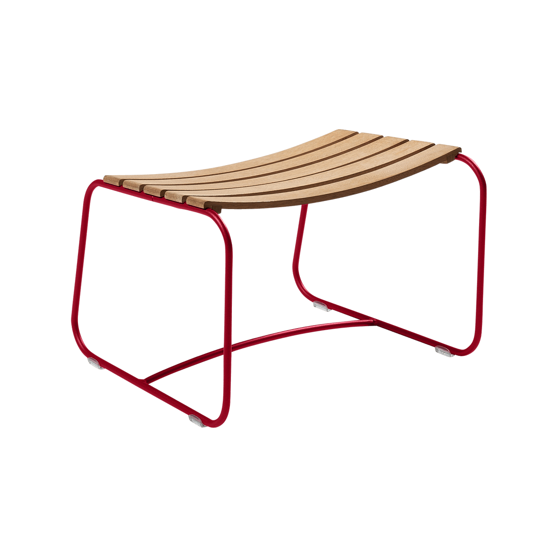 Fermob Surprising lav skammel teak