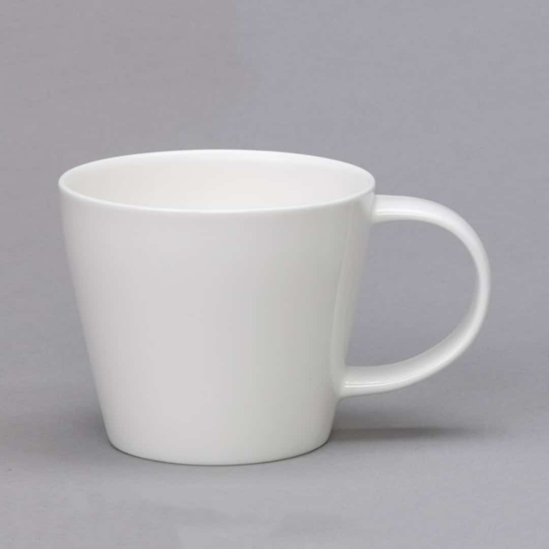 Tubby Plain - Hvidt krus Fick-Co