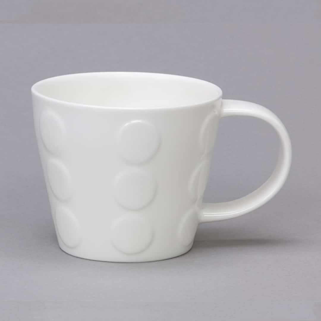 Tubby Spot - Hvidt krus Fick-Co