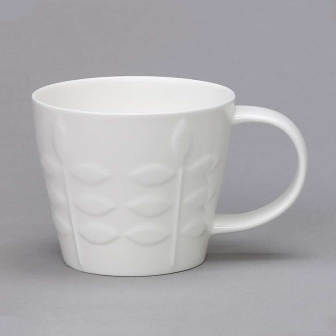 Tubby - 6 stk - White Bone China kopper