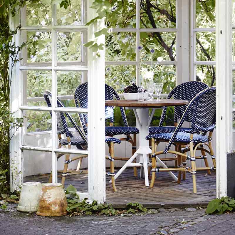 Sofie Caféstol - White Dot - Sika-Design
