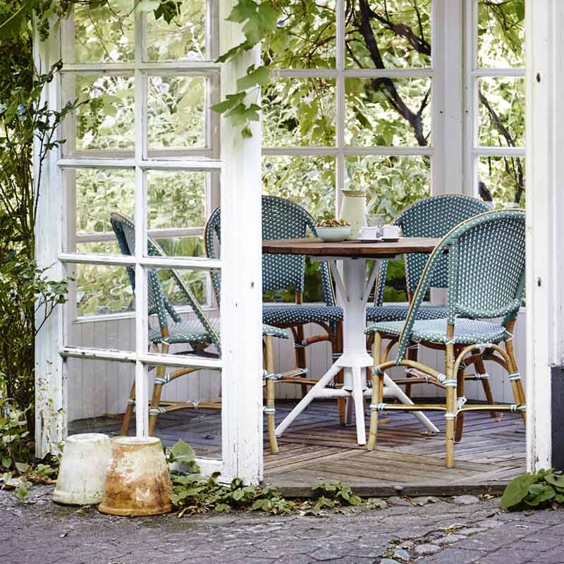 Sofie Caféstol - White Dot - Sika-Design