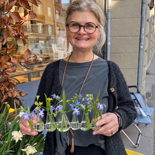 7'er vasen - den lille vase til markblomster og små buketter