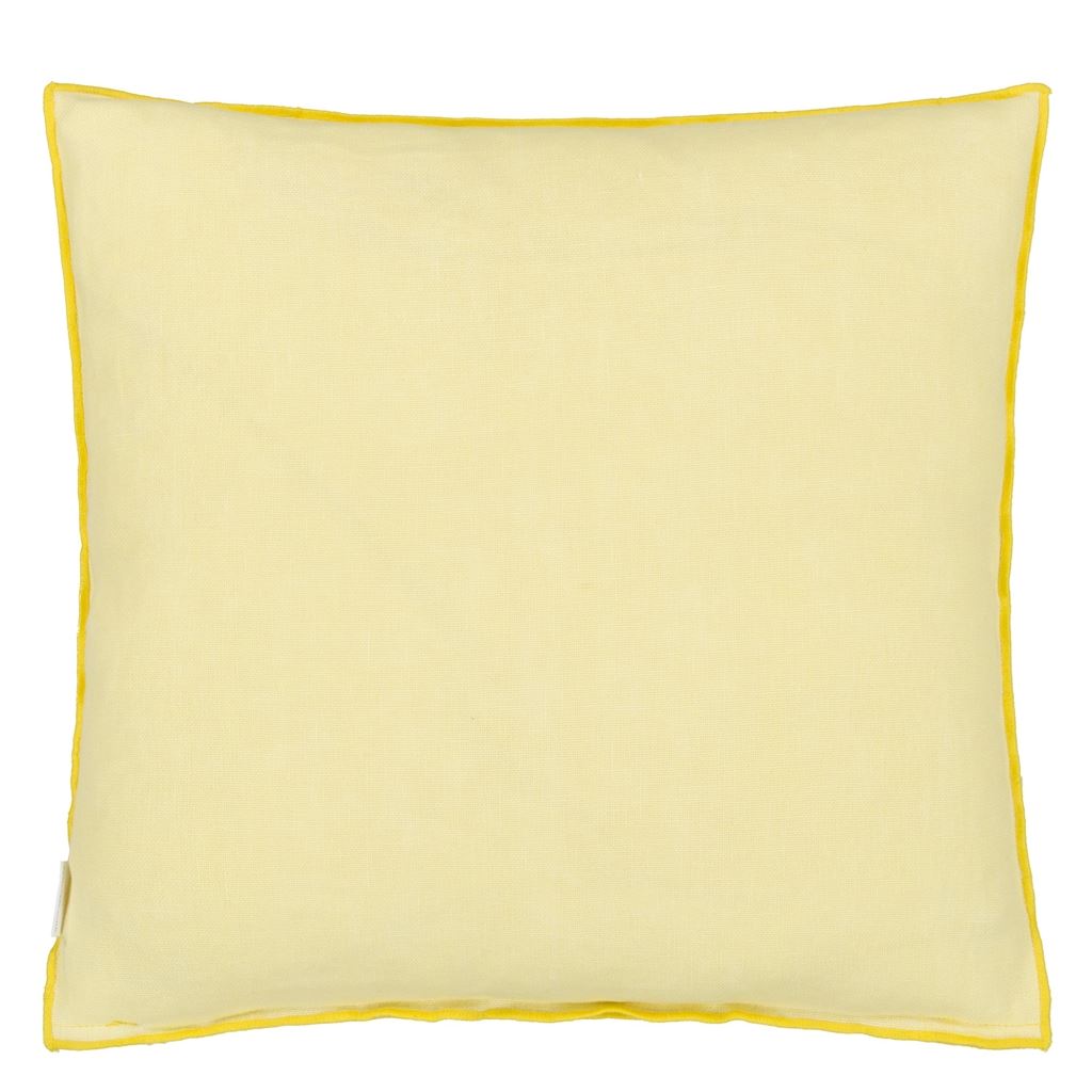 Designers Guild Pude - Brera Lino - Mimosa & Primrose-43 x 43 cm