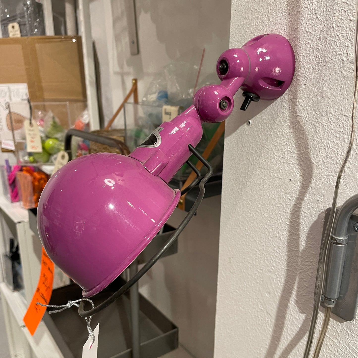 Jielde væglampe m/afbryder