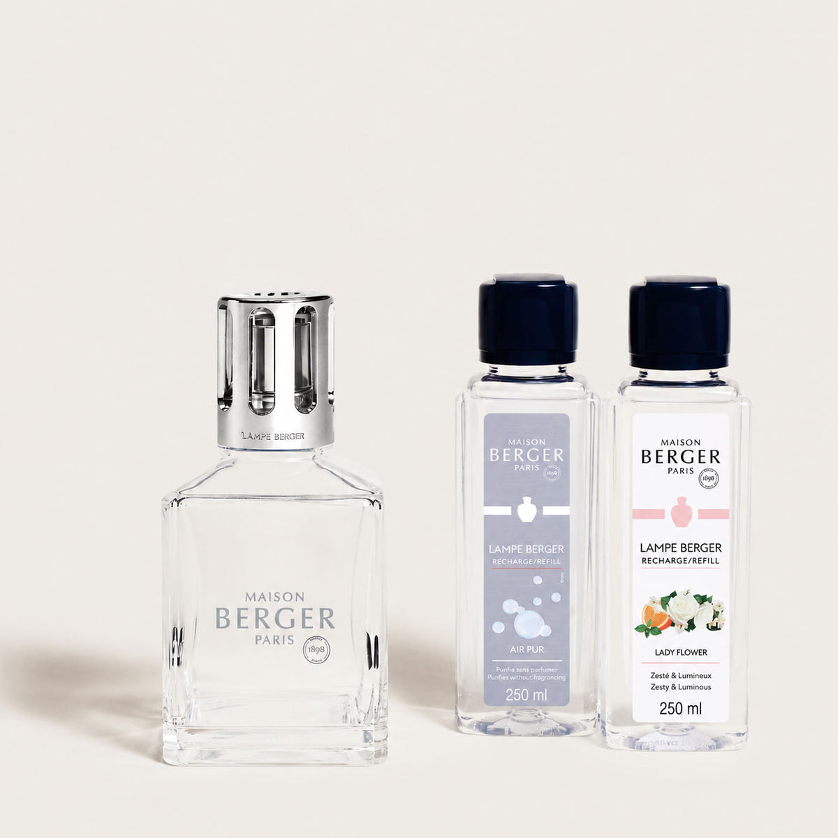Maison Berger Essential Square Start Kit - Lady Flower