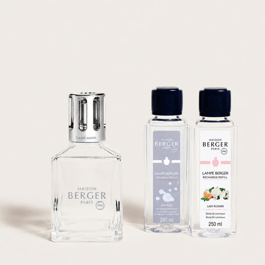 Maison Berger Essential Square Start Kit - Lady Flower