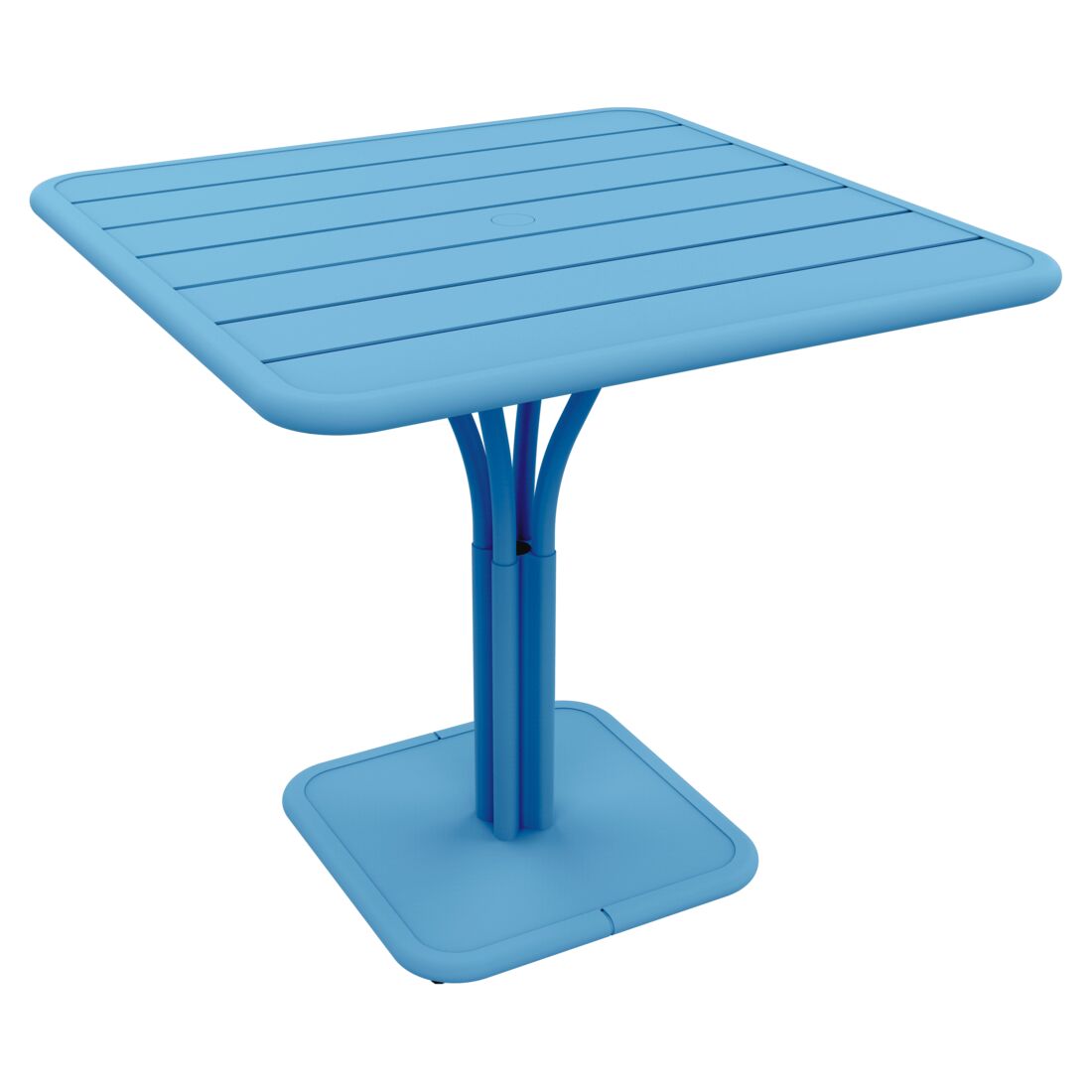 Fermob Luxembourg bord 80×80 cm på sokkel