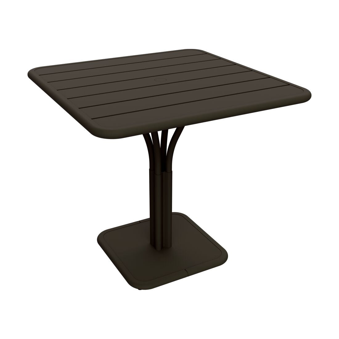 Fermob Luxembourg bord 80×80 cm på sokkel