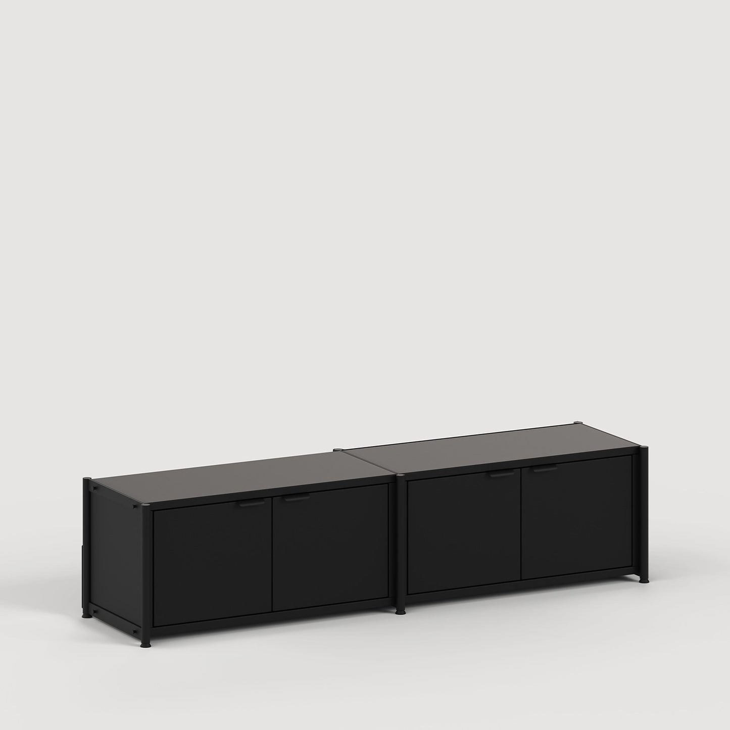 TipToe UNIT1 Metal Reol H40/50 x B164 cm