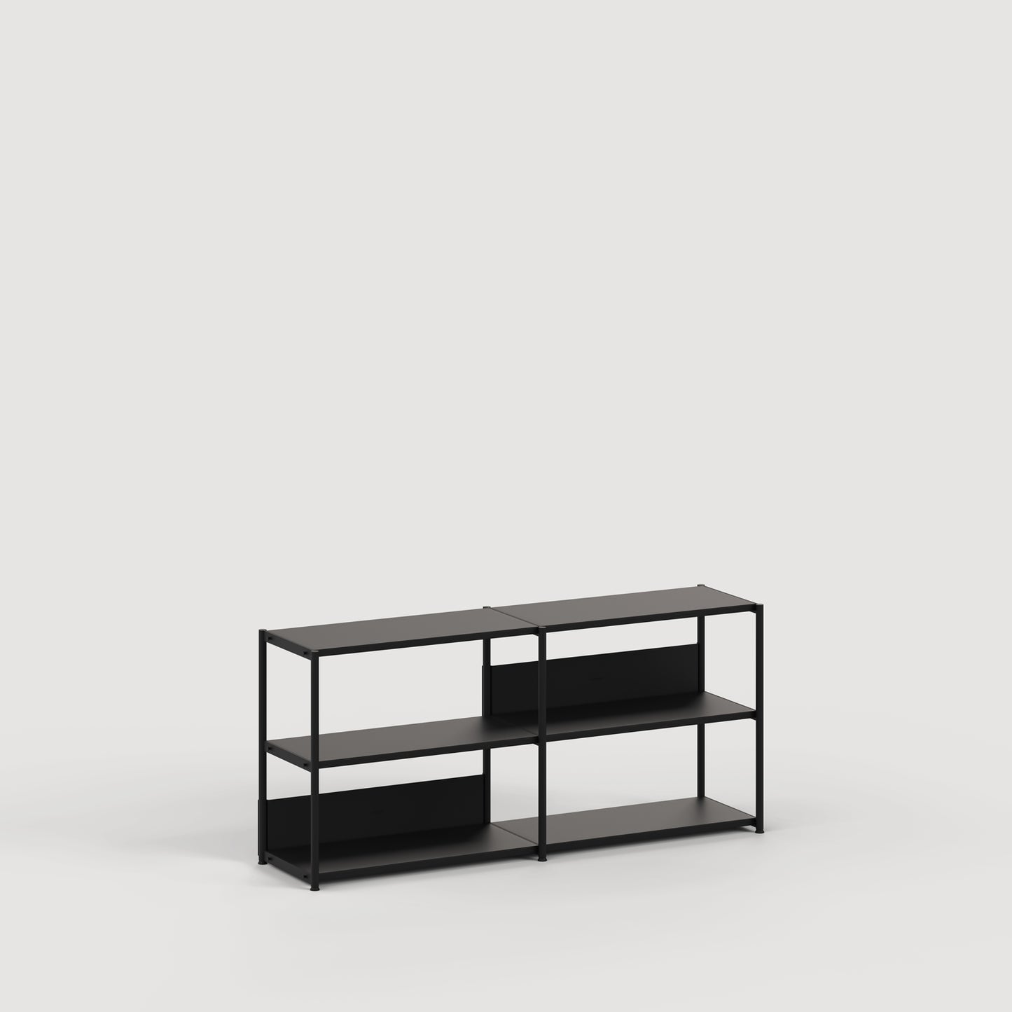 TipToe UNIT2 Metal Reol H75/85 x B164 cm