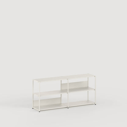 TipToe UNIT2 Metal Reol H75/85 x B164 cm