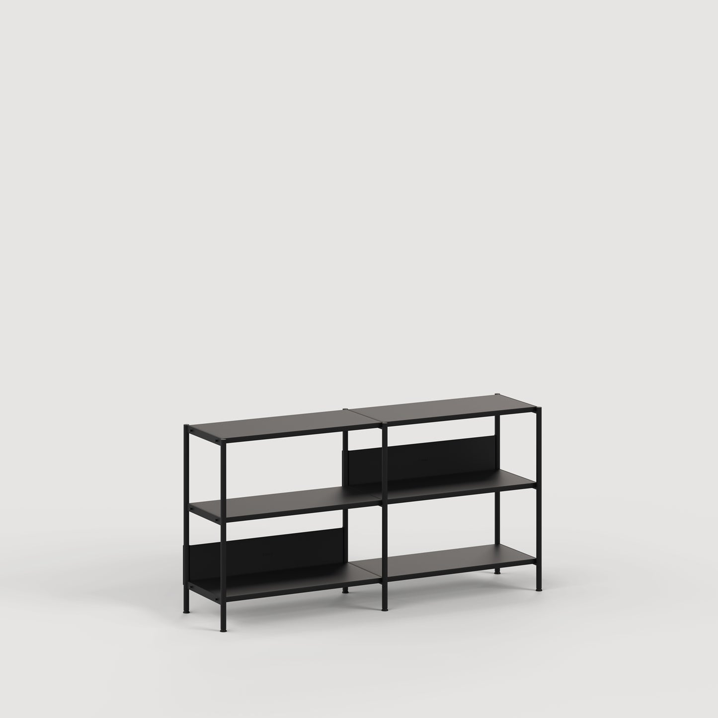TipToe UNIT2 Metal Reol H75/85 x B164 cm