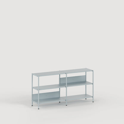 TipToe UNIT2 Metal Reol H75/85 x B164 cm