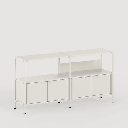 TipToe UNIT2 Metal Reol H75/85 x B164 cm