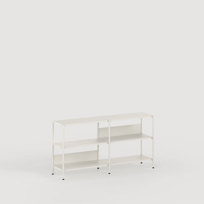 TipToe UNIT2 Metal Reol H75/85 x B164 cm