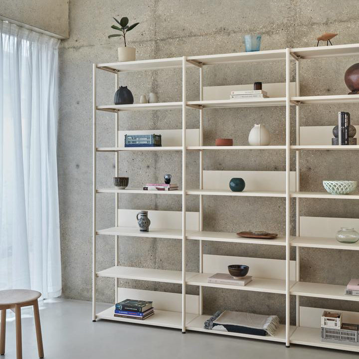 TipToe UNIT6 Metal Reol H215 x B84 cm