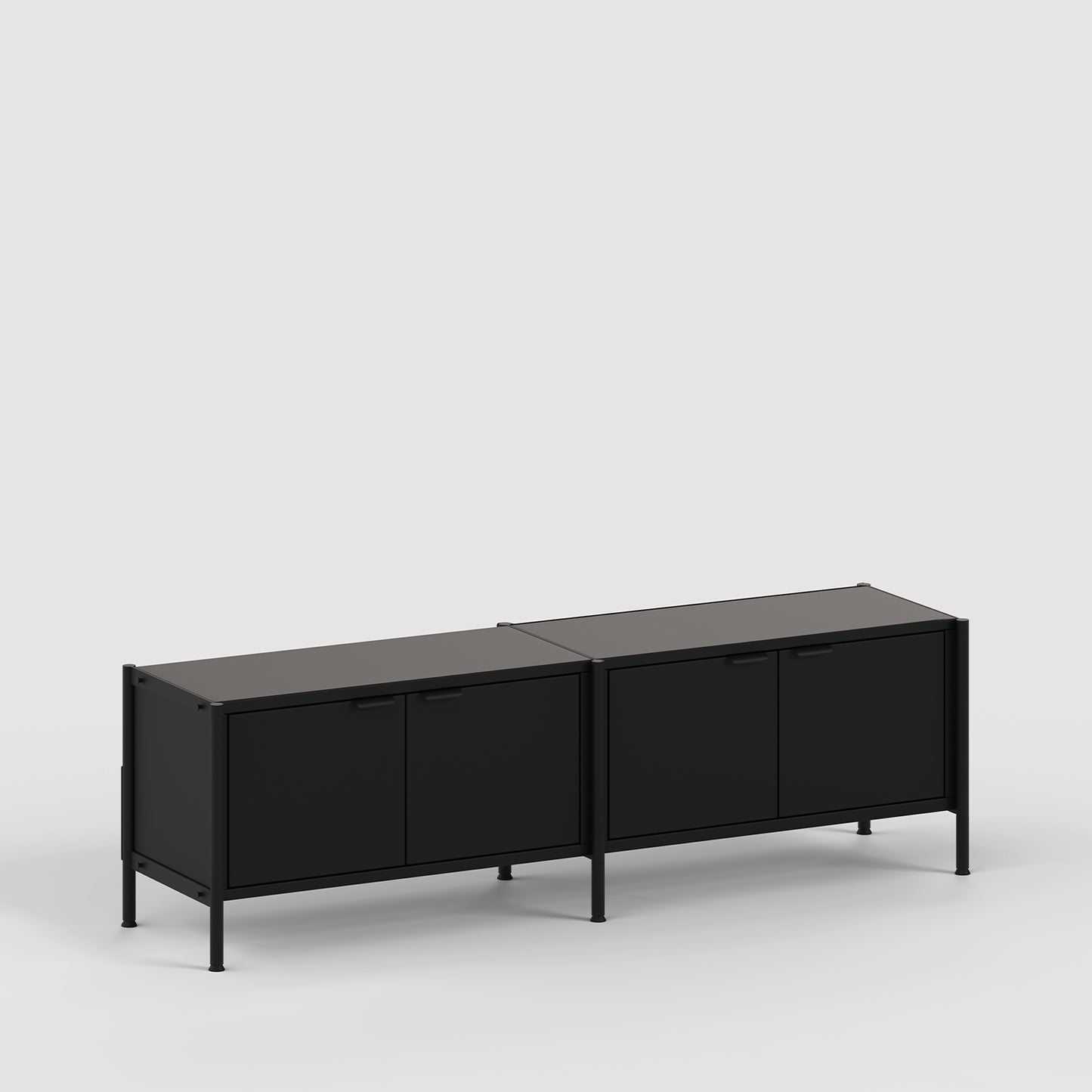 TipToe UNIT1 Metal Reol H40/50 x B164 cm