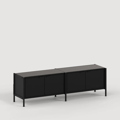 TipToe UNIT1 Metal Reol H40/50 x B164 cm