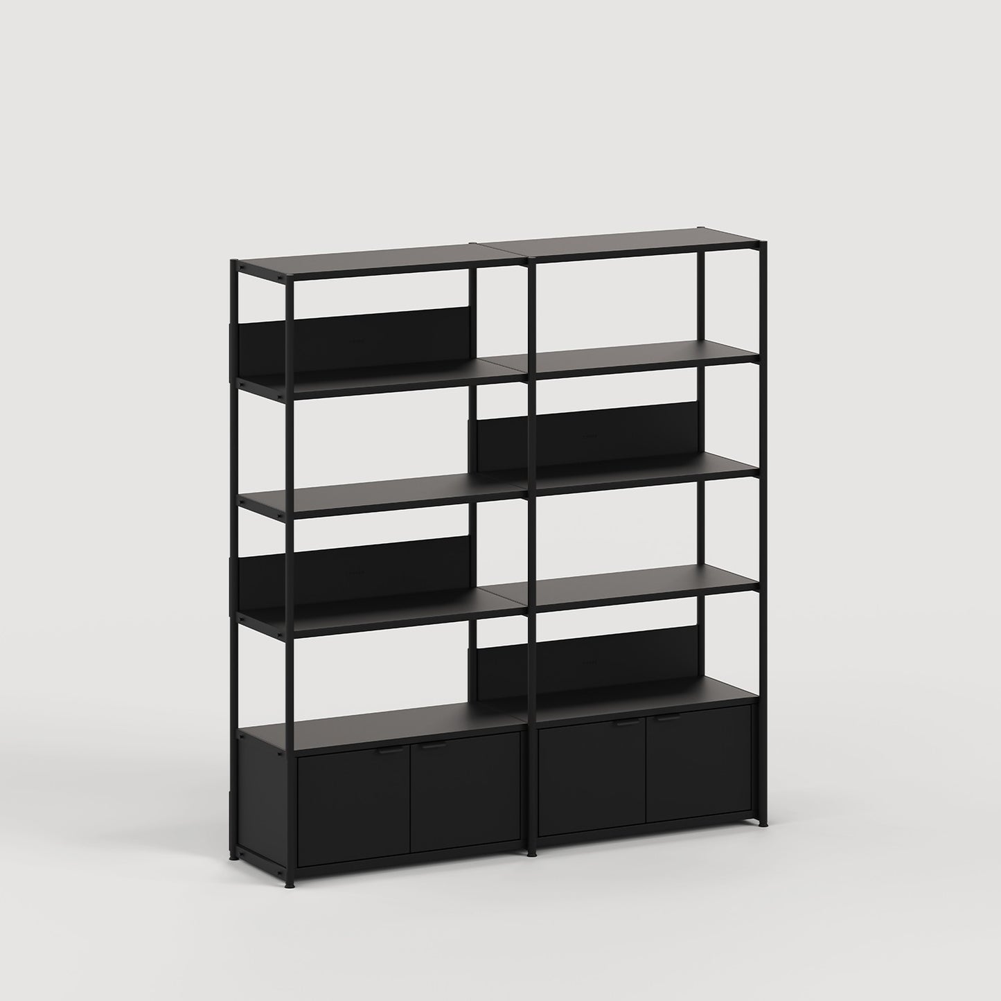 TipToe UNIT5 Metal Reol H180 x B164 cm
