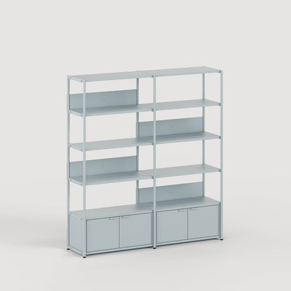 TipToe UNIT5 Metal Reol H180 x B164 cm
