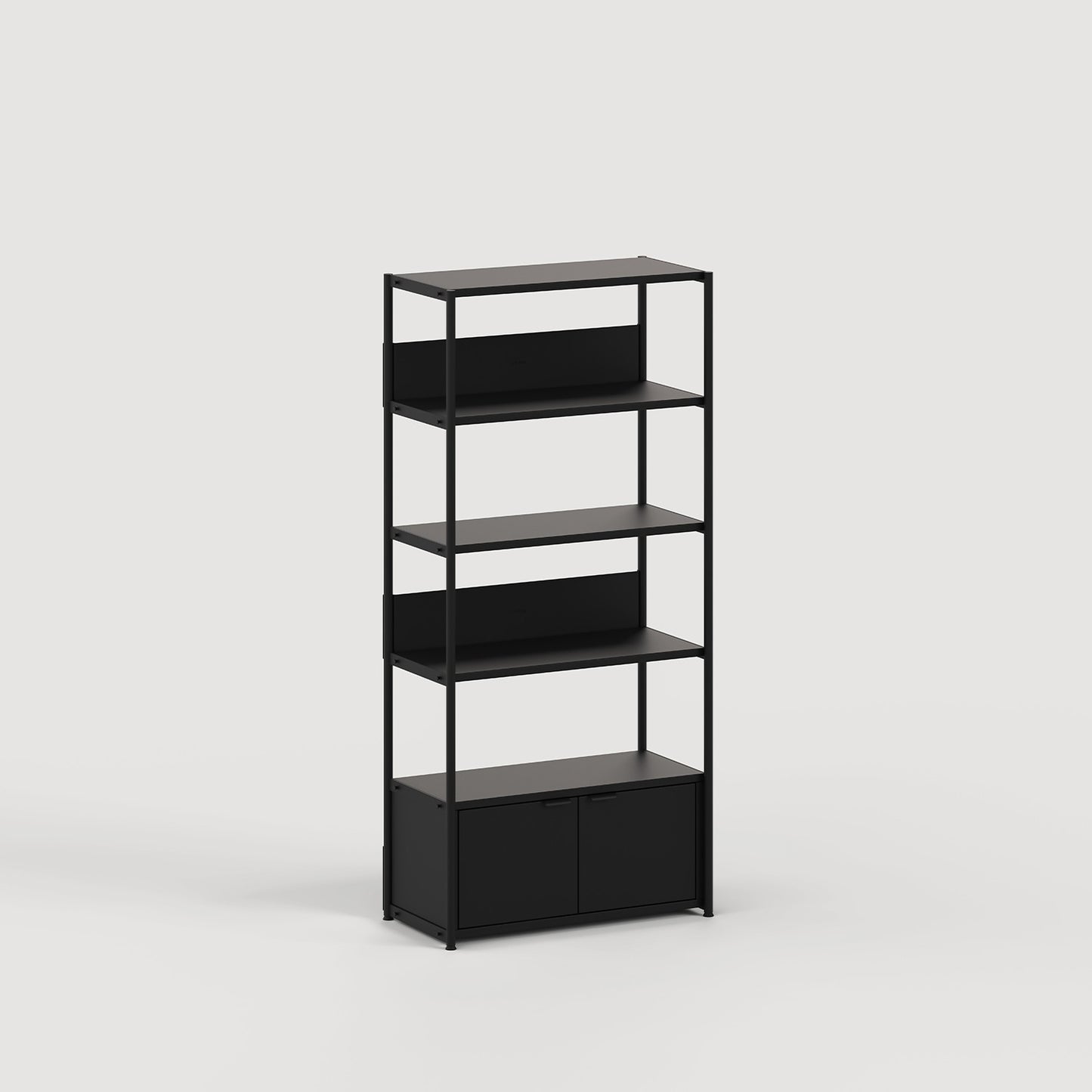 TipToe UNIT5 Metal Reol H180 x B84 cm