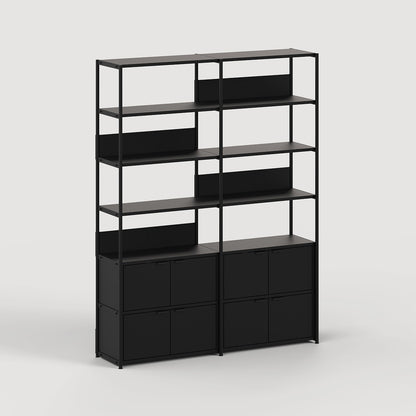 TipToe UNIT6 Metal Reol H215 x B164 cm