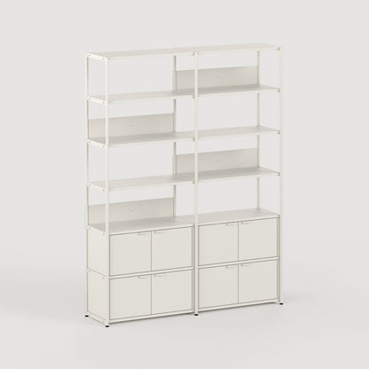 TipToe UNIT6 Metal Reol H215 x B164 cm