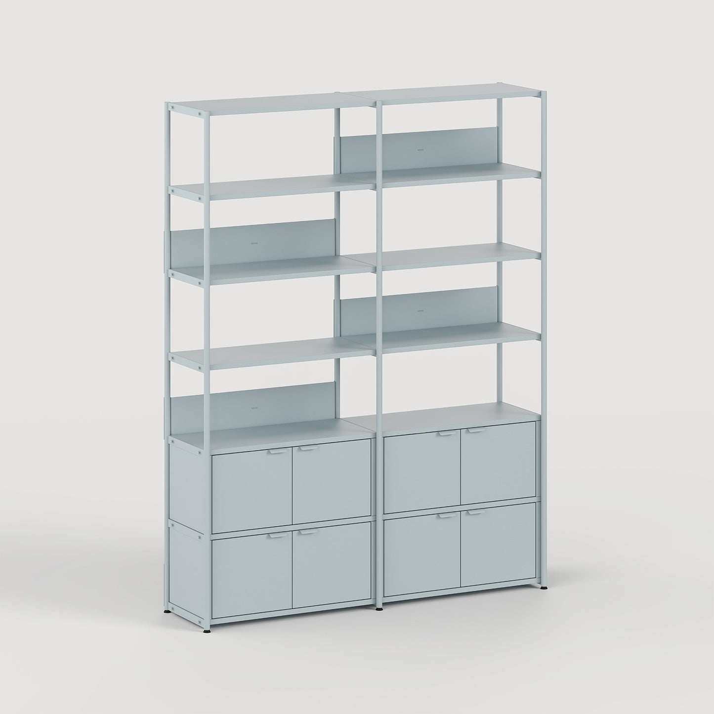 TipToe UNIT6 Metal Reol H215 x B164 cm