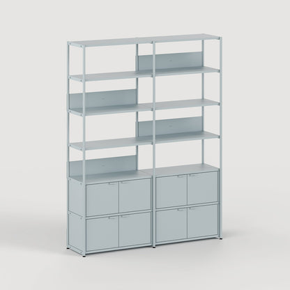 TipToe UNIT6 Metal Reol H215 x B164 cm