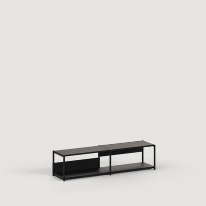 TipToe UNIT1 Metal Reol H40/50 x B164 cm