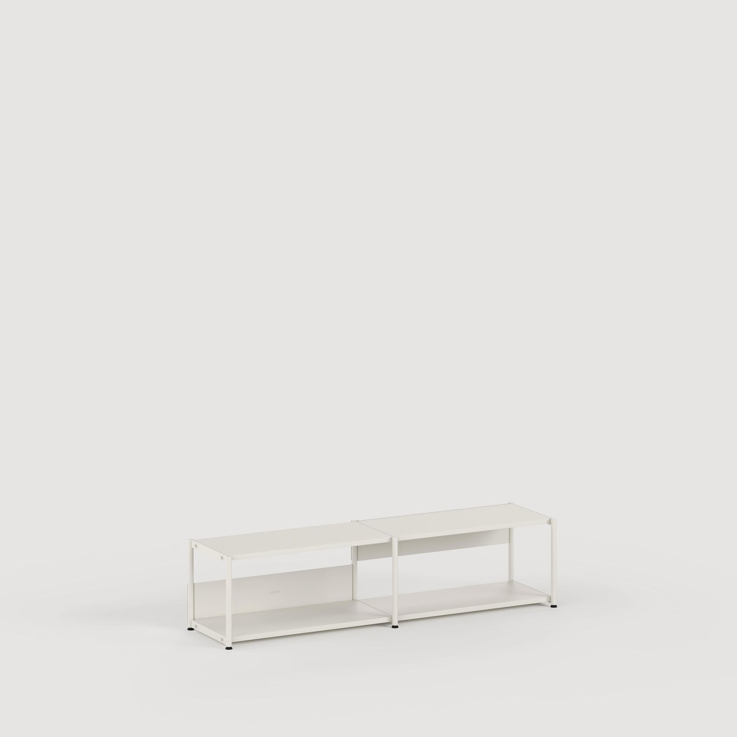 TipToe UNIT1 Metal Reol H40/50 x B164 cm