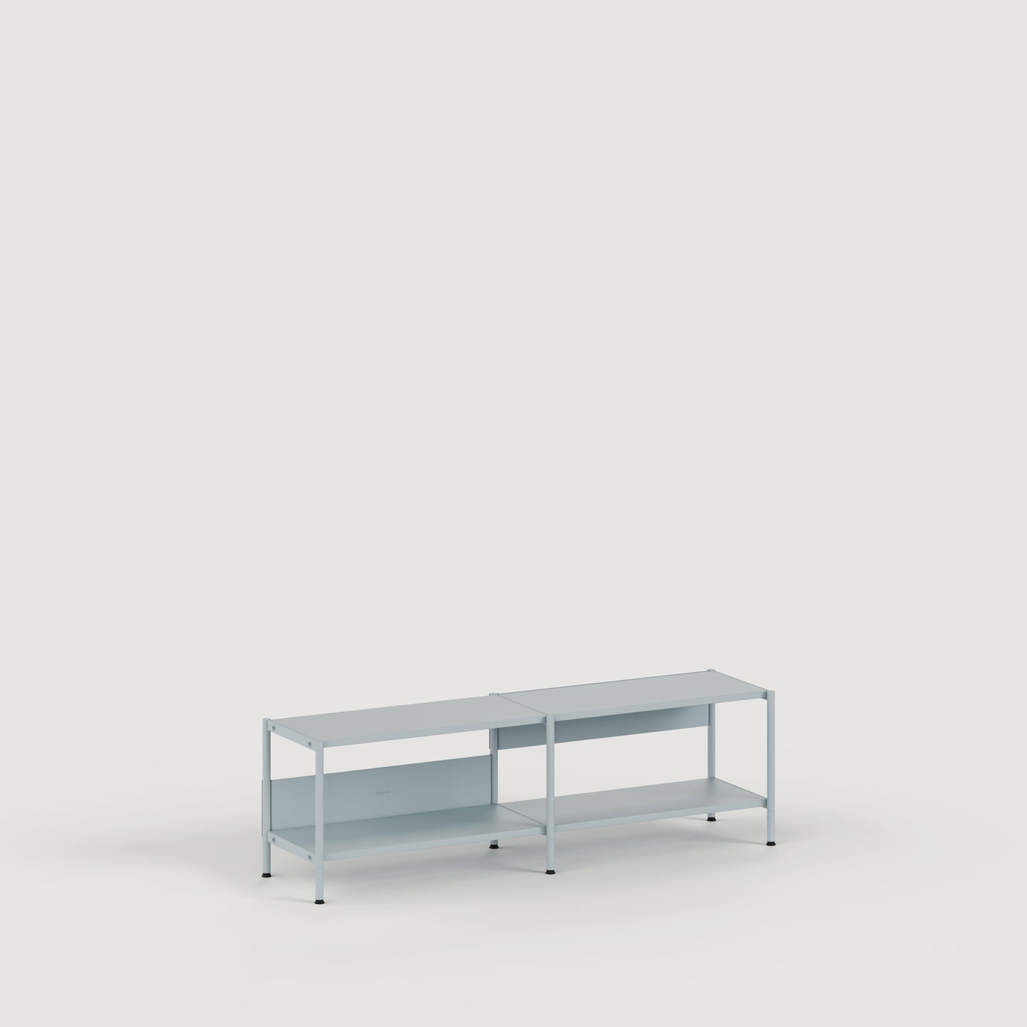 TipToe UNIT1 Metal Reol H40/50 x B164 cm