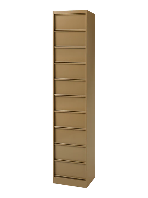 TOLIX CC10 - CLASSEURS Skoskab med 10 Klapskuffer