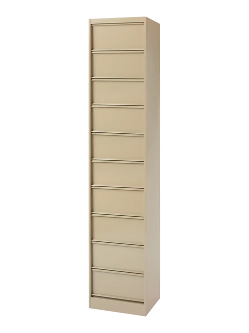 TOLIX CC10 - CLASSEURS Skoskab med 10 Klapskuffer