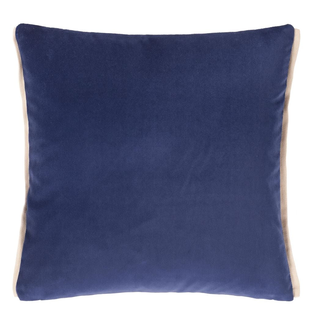 Designers guild Pude - Varese-Velour-indigo-43 x 43 cm