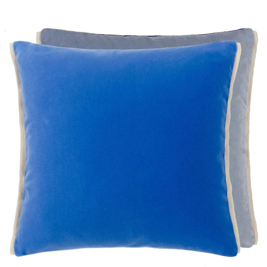 Designers guild Pude - Varese-Velour-Cerulean-43 x 43 cm