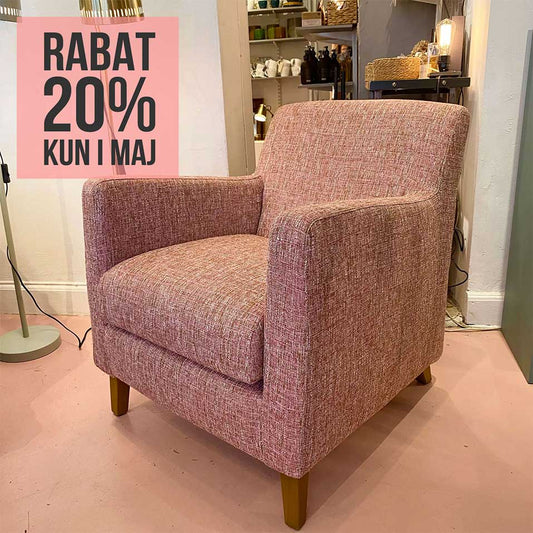 Designers Guild Rockford Lænestol med lav ryg