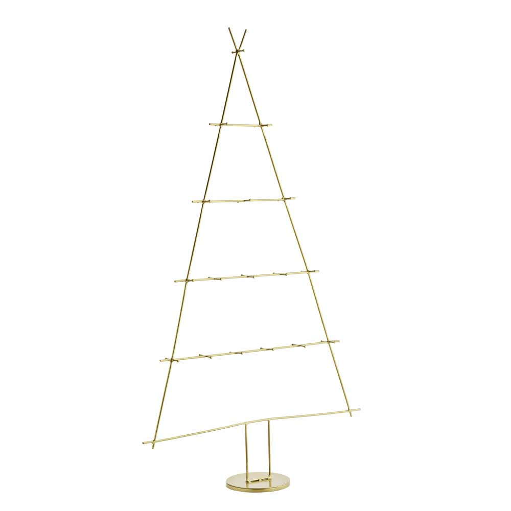 Juletræ i messing - Højde 52 cm