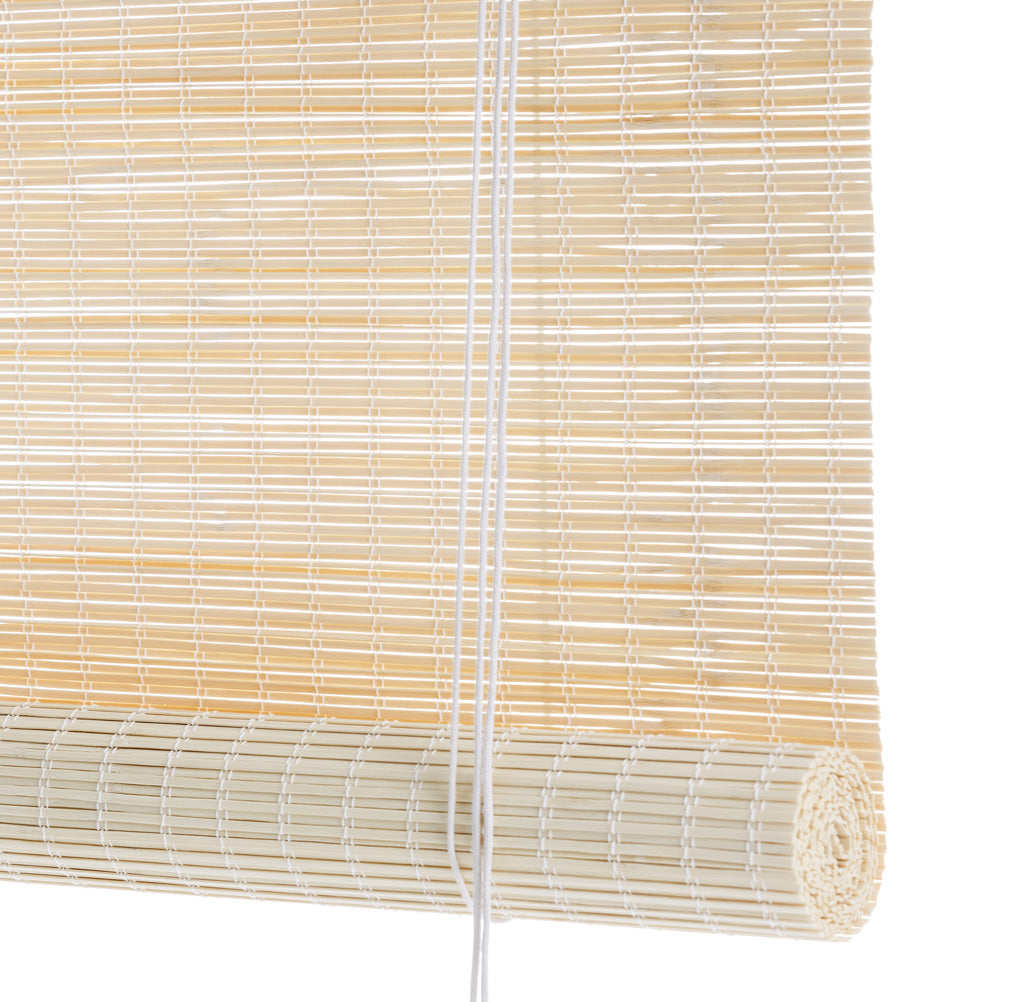Bambusgardin – Lys bambus – 98% Soldæmpning - varenr 81014-NAT